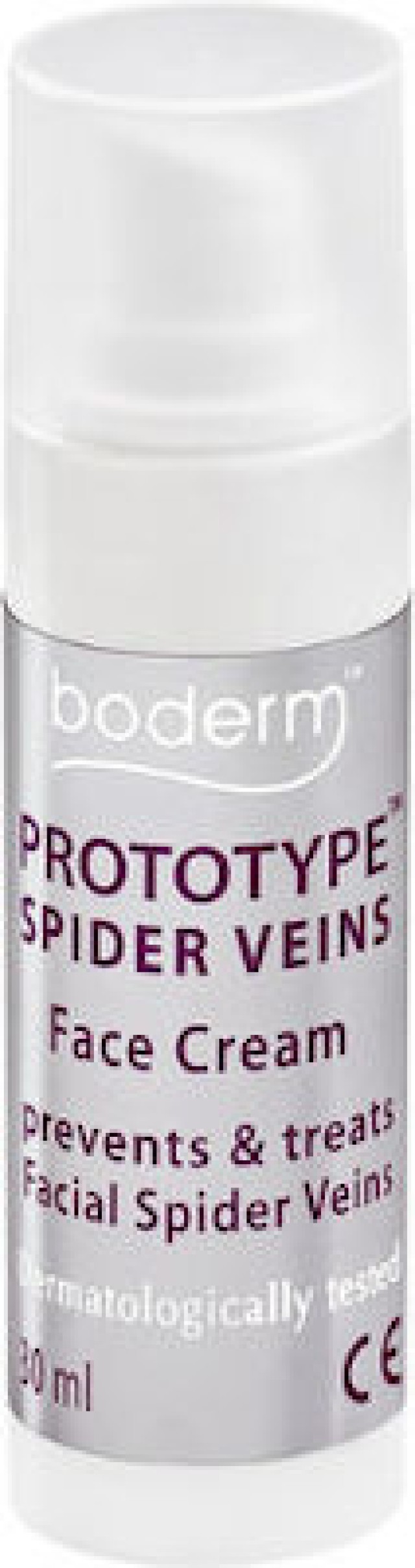 Boderm Prototype Spider Veins Face Cream Κρέμα Προσώπου για την Αντιμετώπιση των Ευρυαγγειών, 30ml