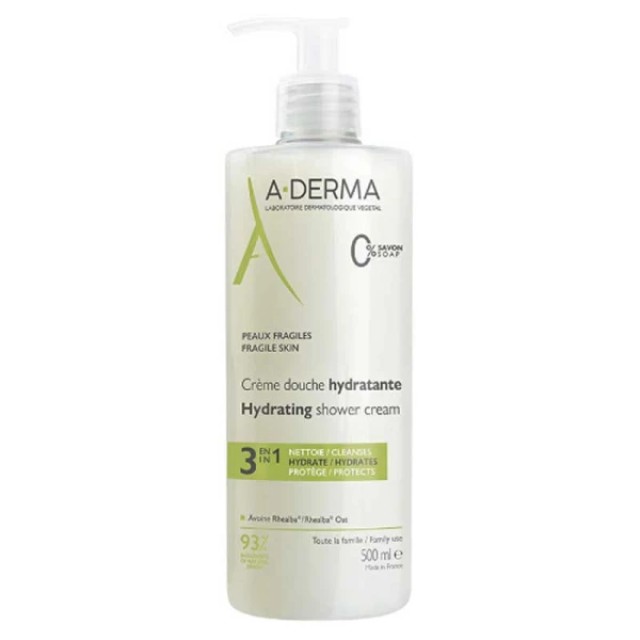 A-Derma Hydrating Shower Cream 3 in 1 Ενυδατικό Καθαριστικό για το ...