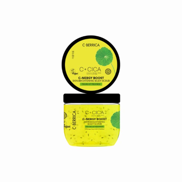 Natura Siberica C+Cica C-Berrica C-Nergy Boost Skin Brightening Bod...