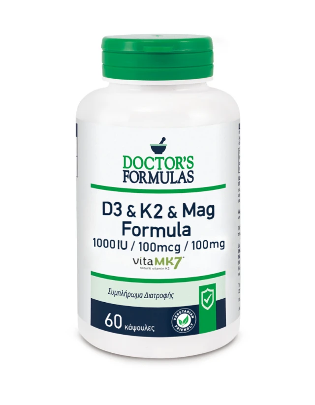 Doctors Formulas D3 & K2 & Mag Formula for Bones and Muscles, 6...