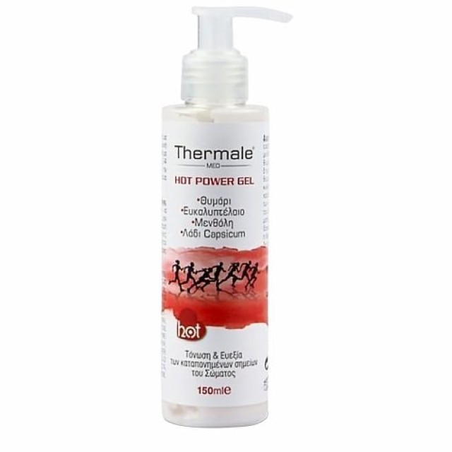 Thermale Med Hot Power Gel Θερμαντικό Τζελ, 150ml
