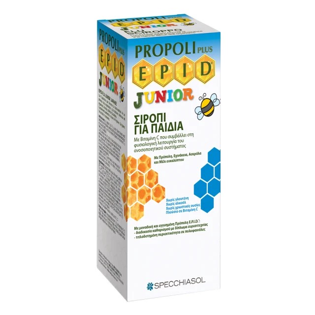 Specchiasol Epid Flu Junior Σιρόπι για Καταπράυνση του Ερεθισμένου Λαιμού, 100ml