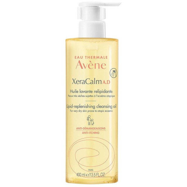 Avene XeraCalm A.D Καθαριστικό Έλαιο Αναπλήρωσης Λιπιδίων 400ml