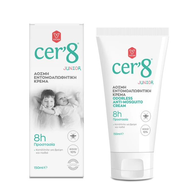 Cer8 Junior Odorless Insect Repellent Cream, 150ml