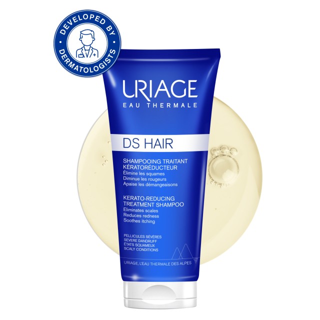 Uriage Ds Hair Kerato-Reducing Treatment Shampoo Σαμπουάν Κατά Της Σοβαρής Πιτυρίδας, 150ml