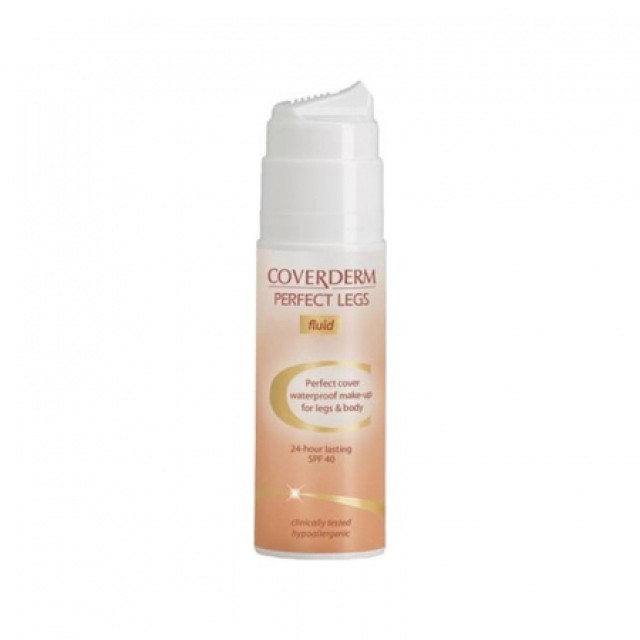 Coverderm Perfect Legs Fluid SPF40 Αδιάβροχο Make-up για Πόδια και Σώμα No 53, 75ml