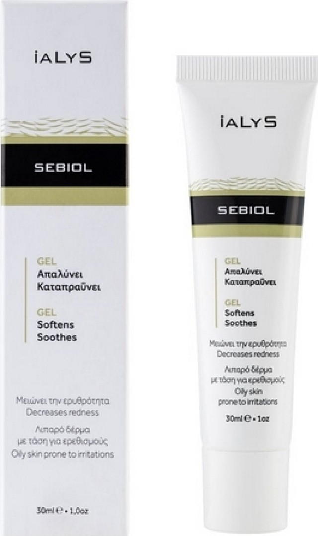 iALYS Sebiol Gel Καταπραϋντικό Τζελ για την Αντιμετώπιση της Σμηγματορροΐκής Δερματίτιδας, 30ml