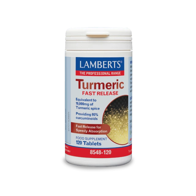 Lamberts Turmeric Fast Release Dietary Supplement With Curcumin,...