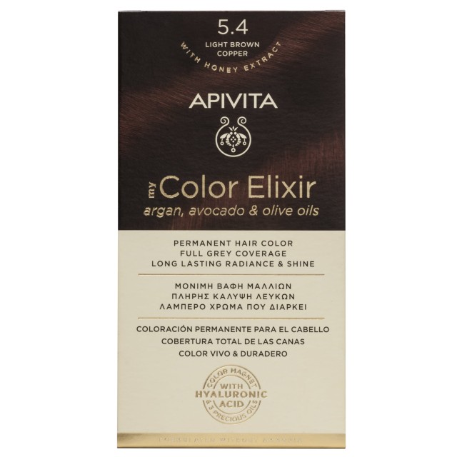 Apivita My Color Elixir 5.4 Καστανό Ανοιχτό Χάλκινο