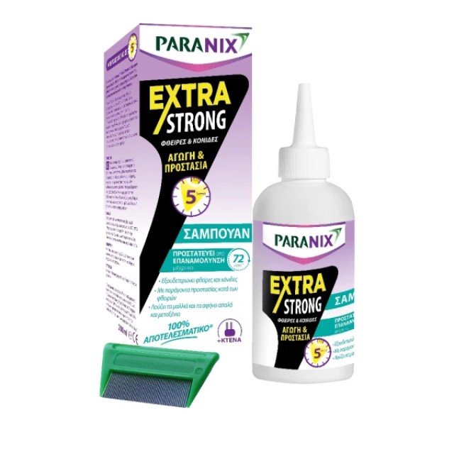 Paranix Extra Strong Σαμπουάν για Πρόληψη & Αντιμετώπιση Ενάντια στ...