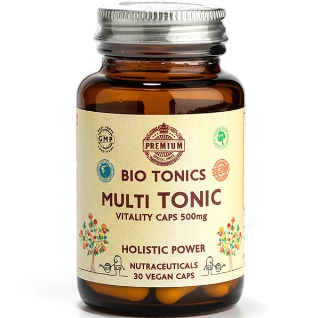 Bio Tonics Multi Tonic 500mg Πολυβιταμίνη, 30caps