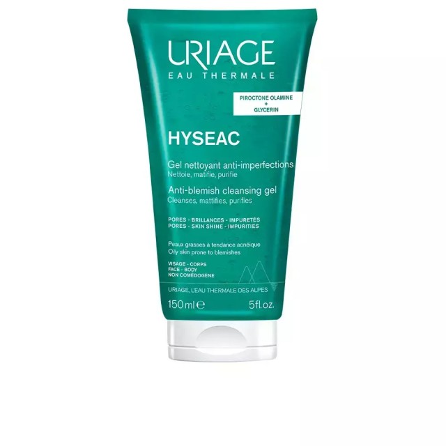 Uriage Hyséac Cleansing Gel Τζελ Καθαρισμού  Προσώπου, 150ml