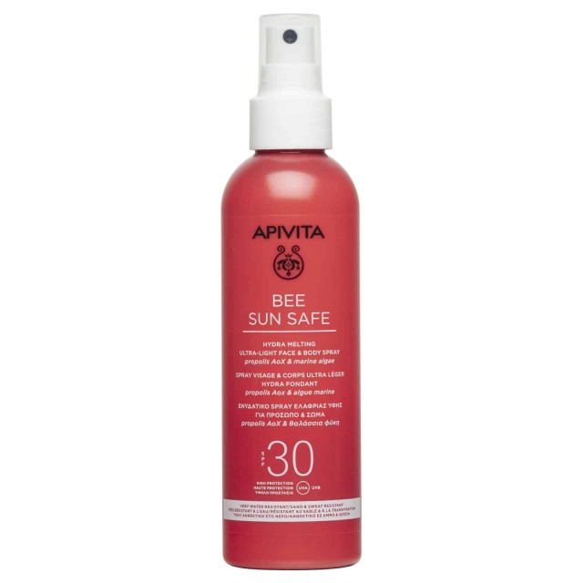 Apivita Bee Sun Safe Ενυδατικό Αντηλιακό Spray Ελαφριάς Υφής Για Πρ...