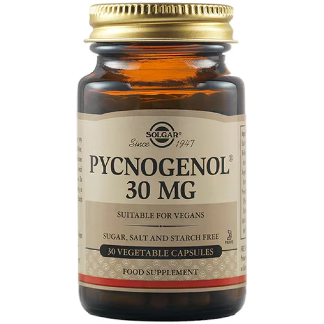 Solgar Pycnogenol Pine Extract Dietary Supplement For ...