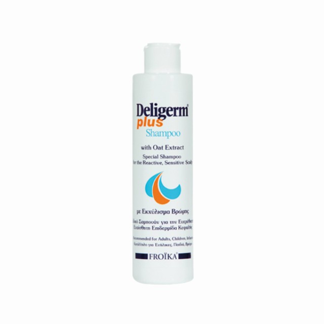 Froika Deligerm Plus Shampoo Καταπραϋντικό Σαμπουάν Βρώμης, 200ml