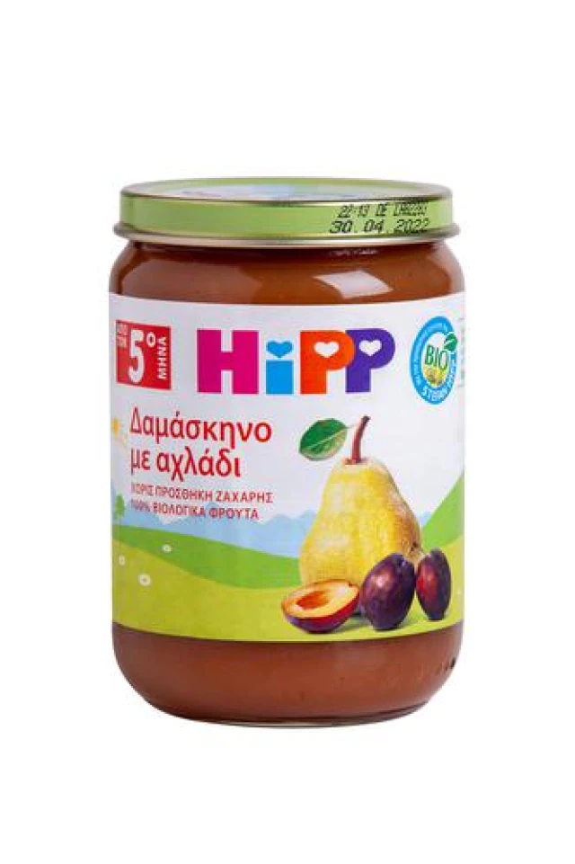 Hipp Baby Fruit Cream Plum-Pear From the 5th month Jar, 1...