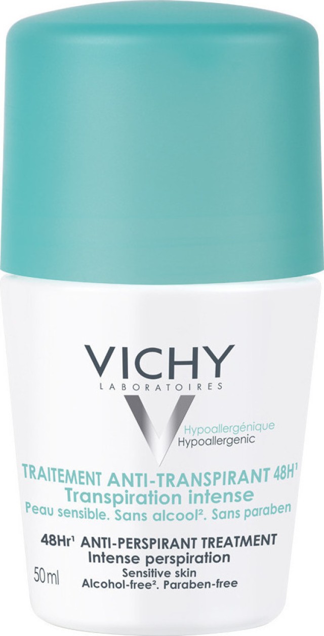 Vichy Deodorant 48h Intensive Αποσμητικό Roll-On 48ωρης Προστασίας 50ml