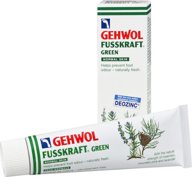 Gehwol Fusskraft Green Αντιιδρωτική Κρέμα Ποδιών, 125ml