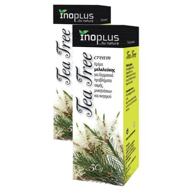InoPlus Tea Tree Cream Κρέμα με Έλαιο Τεϊόδεντρου 50gr