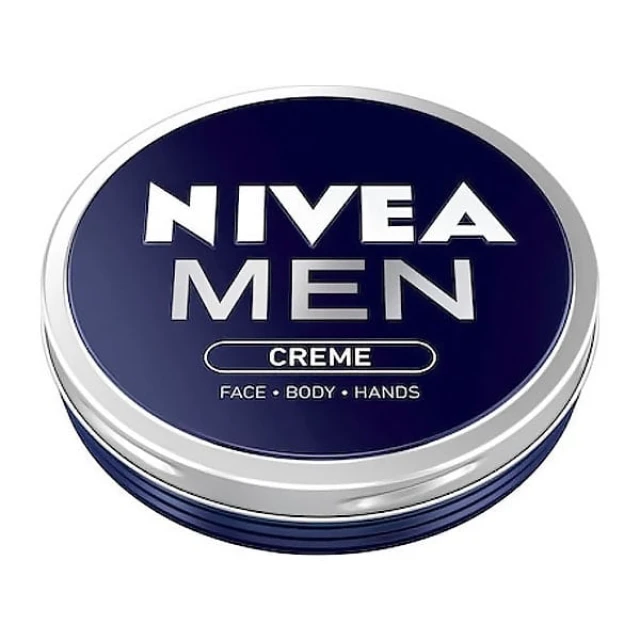 Nivea Men Creme Men's Moisturizing Cream for Face - Body - Hands,...