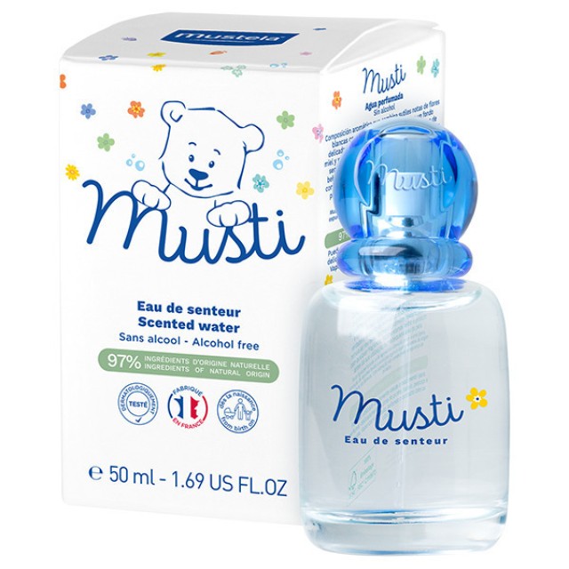 Mustela Musti Eau De Soin Baby Perfume Παιδικό Άρωμα, 50 ml