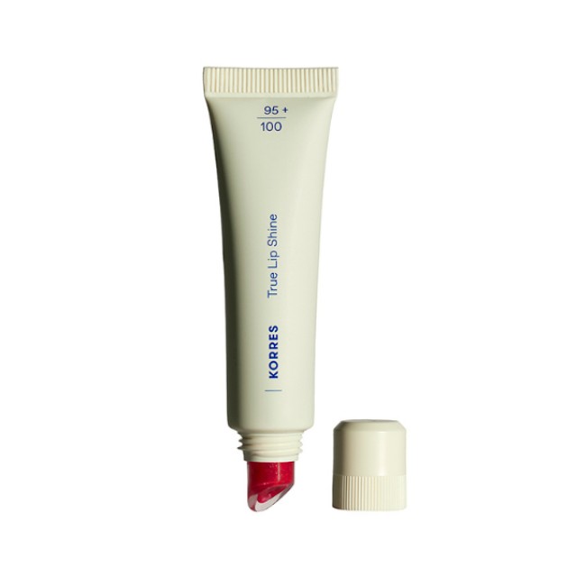 Korres True Lip Shine 52 Poppy Red Lip Gloss, 10ml