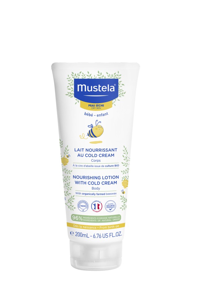 Mustela Nourishing lotion Κρέμα Ενυδάτωσης Σώματος & Cold Cream 200ml