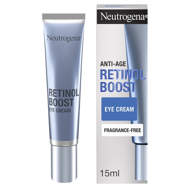 Neutrogena Retinol Boost Eye Cream Αντιγηραντική Κρέμα Ματιών, 15 ml