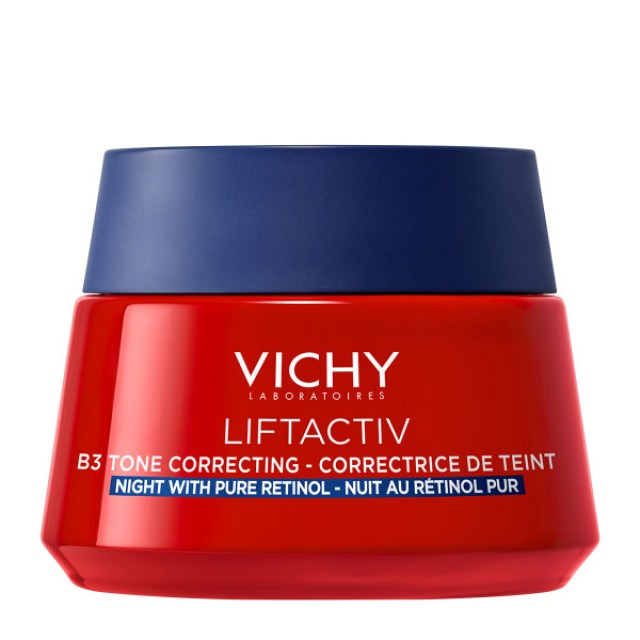 Vichy Liftactiv B3 Κρέμα Νύχτας Κατά των Κηλίδων Με Νιασιναμίδη και Καθαρή Ρετινόλη, 50ml