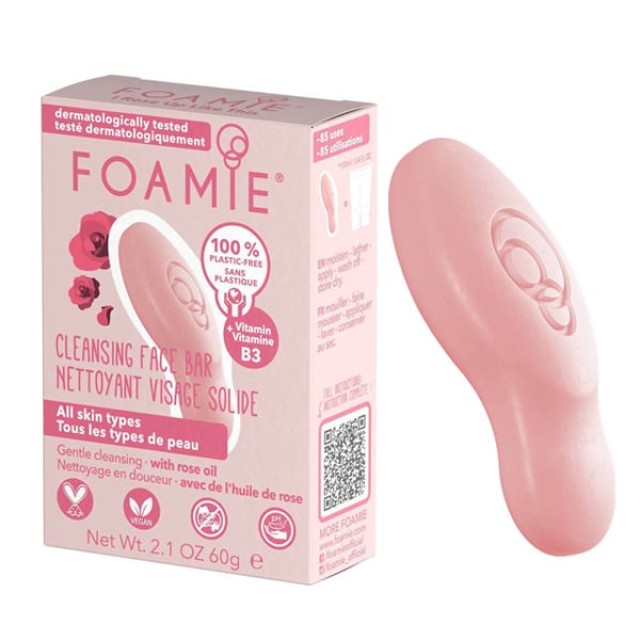 Foamie Face Bar I Rose Up Like This για όλους τους τύπους δέρματος 60gr