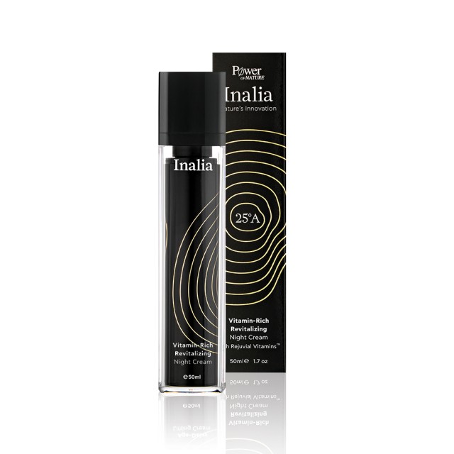 Inalia Vitamin Rich Revitalizing Night Αντιρυτιδική Cream Νύχτας, 50ml