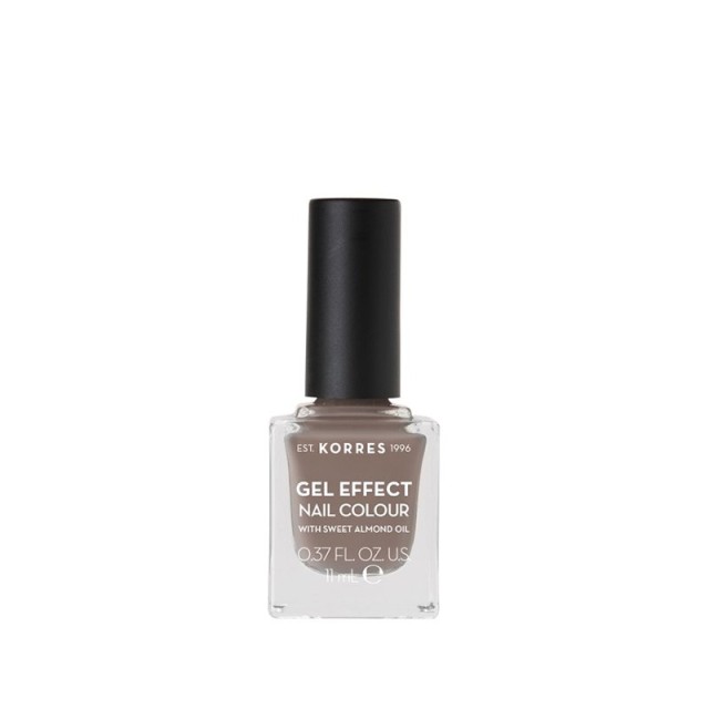 Korres Βερνίκι Νυχιών Gel Effect Nail Colour No95 Stone Grey, 11ml