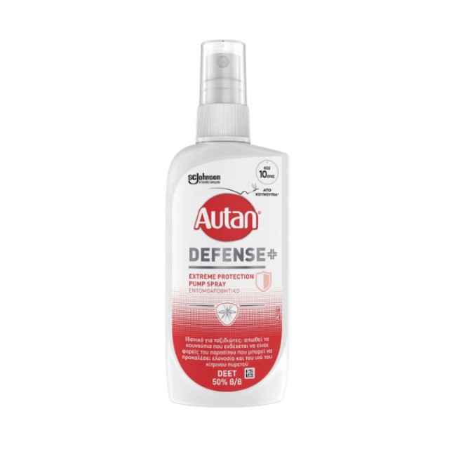 Autan Defense Extreme Protection Spray Εντομοαπωθητικό Spray, 100ml