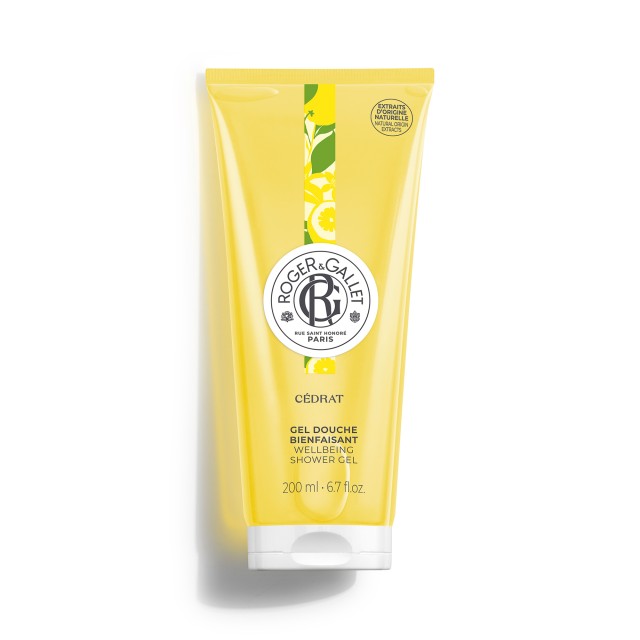 Roger & Gallet Cedrat Αφρόλουτρο Gel με Άρωμα Κίτρου, 200ml