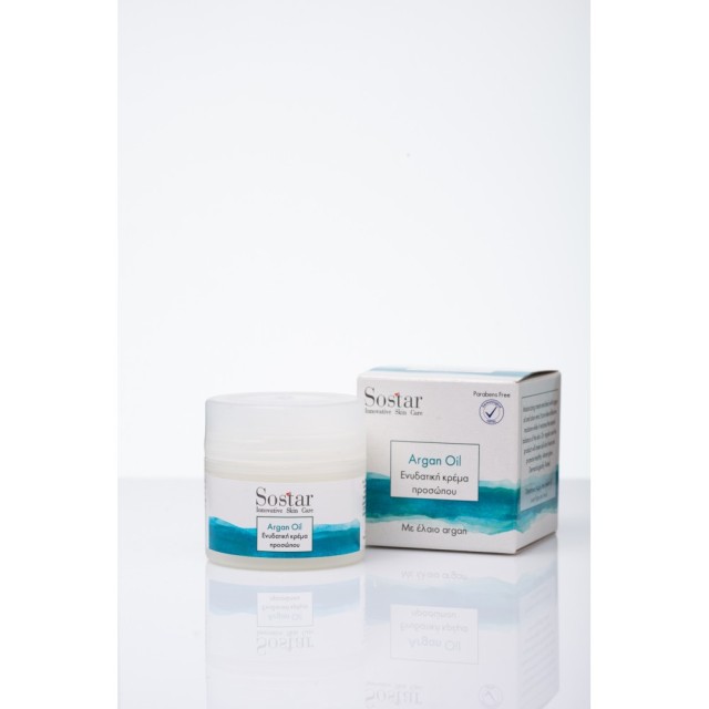 Sostar Focus Argan Oil Ενυδατική Κρέμα Προσώπου με έλαιο argan, 50ml