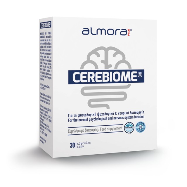 Almora Plus Cerebiome για τη Φυσιολογική ψυχολογική και Νευρική Λει...