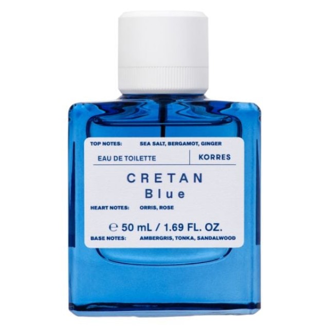 Korres Cretan Blue Eau de Toilette Άρωμα, 50ml