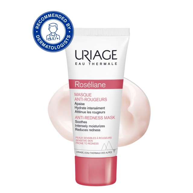 Uriage Roseliane Anti Rougeurs Masque Μάσκα Προσώπου Κατά Της Ερυθρότητας, 40ml