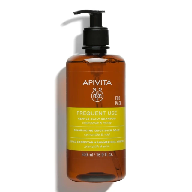 Apivita Eco Pack Gentle Daily Shampoo Daily Use Shampoo with...