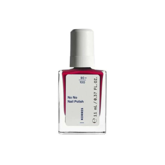 Korres No No Nail Polish 48 Coral Red Βερνίκι νυχιών, 11ml