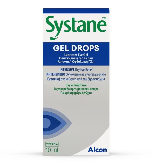 Systane Gel Drops Lubricant Eye Gel Λιπαντική Οφθαλμική Γέλη για τη...