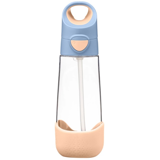 B.box Tritan Drink Bottle Feeling Peachy Παγούρι με Καλαμάκι, 600ml