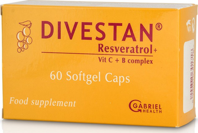Boderm Divestan Συμπλήρωμα Διατροφής για την Επιβράδυνση της Γήρανσης, 60 μαλακές κάψουλες