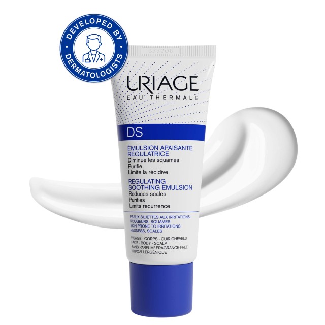 Uriage D.S. Emulsion για Ερεθισμένο Δέρμα Για Πρόσωπο & Σώμα, 40ml