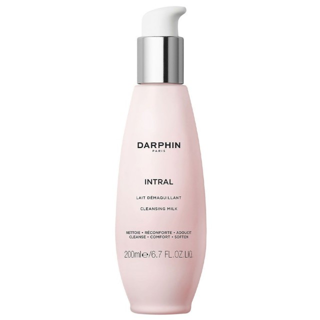 Darphin Intral Cleansing Milk With Chamomile Sensitive Skin Γαλάκτωμα Καθαρισμού Και Ντεμακιγιάζ Προσώπου, 200ml