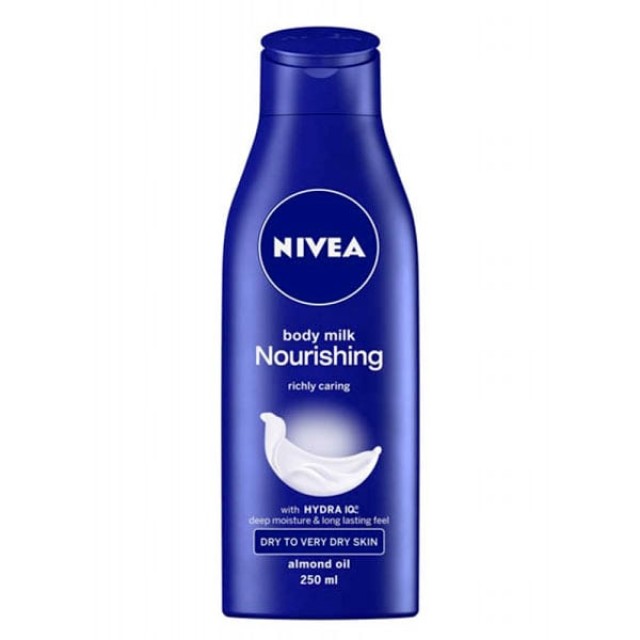 Nivea Nourishing Body Milk Bottle Ενυδατικό Γαλάκτωμα Σώματος, 250ml
