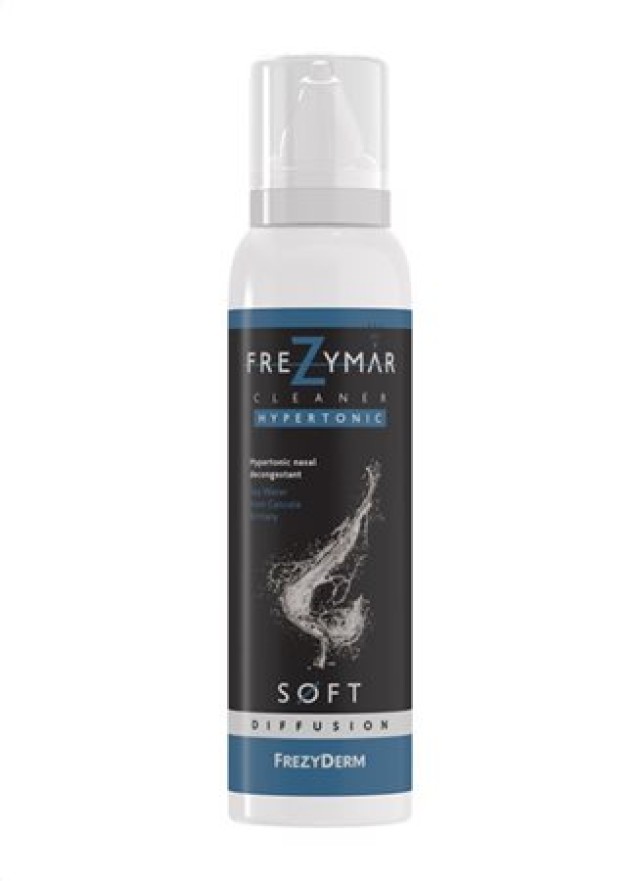 Frezyderm Frezymar Cleaner Hypertonic Soft Diffusion Ρινικό Αποσυμφορητικό Διάλυμα, 120ml