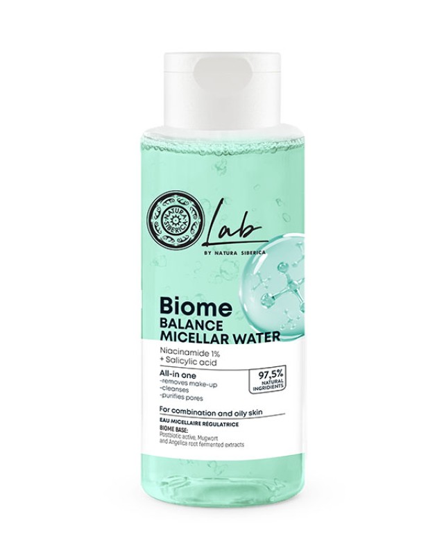 Natura Siberica Biome Balance Micellar Water Nερό Ντεμακιγιάζ, 400ml