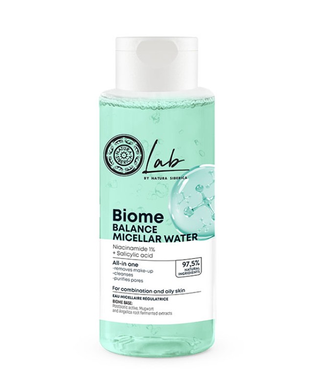 Natura Siberica Biome Balance Micellar Water Nερό Ντεμακιγιάζ, 400ml