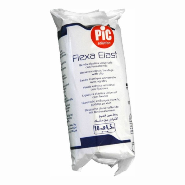 PiC Solution Flexa Elast Ελαστικός Επίδεσμος, 10cm x 4.5m